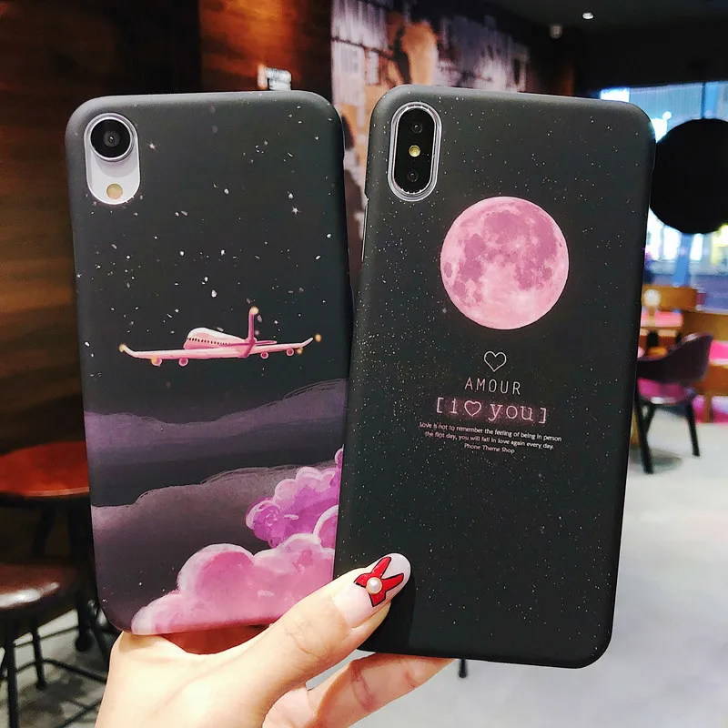 Чехол для телефона с принтом звездное небо Iphone Xs Max Xr X 8 7 6 6s Plus модный жесткий