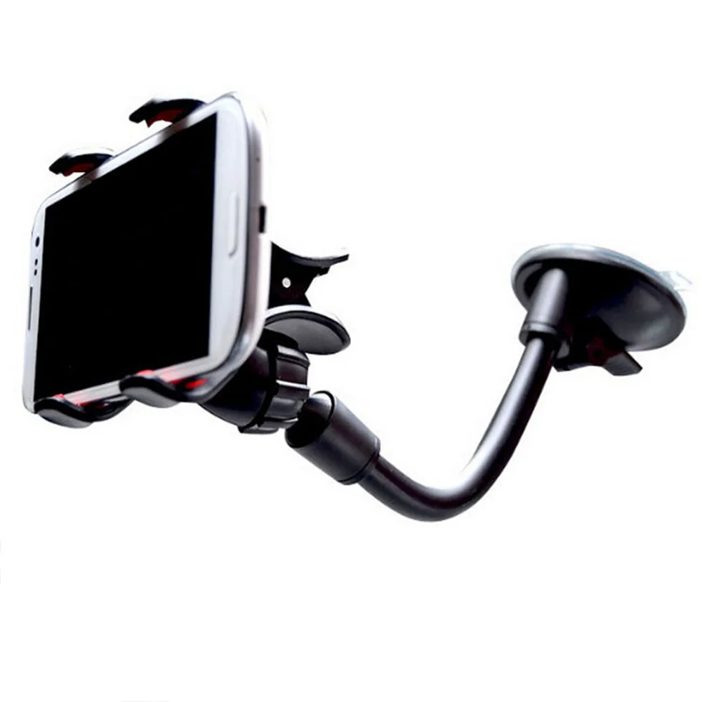 Универсальный автомобильный держатель для телефона gps Держатель для окна автомобиля присоска длинная подставка для шеи поддержка мобильного держателя для Iphone X XS Oneplus samsung