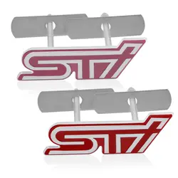 1 шт стайлинга автомобилей новых 3D Металл STI спереди наклейка на автомобиль герба Знак для SUBARU Legacy Forester Outback Impreza автомобильные аксессуары