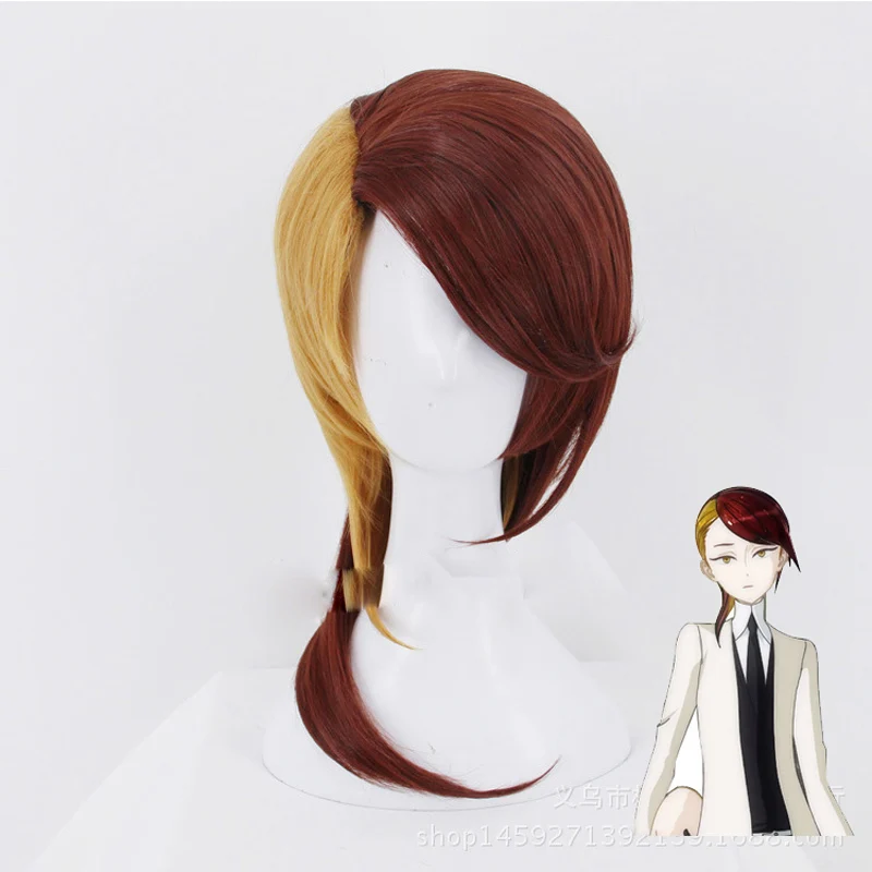 

Anime Land of the Lustrous Rutile Wig Cosplay Costume Houseki no Kuni Men & Women Synthetic Hair Halloween Party Role Play Wig
