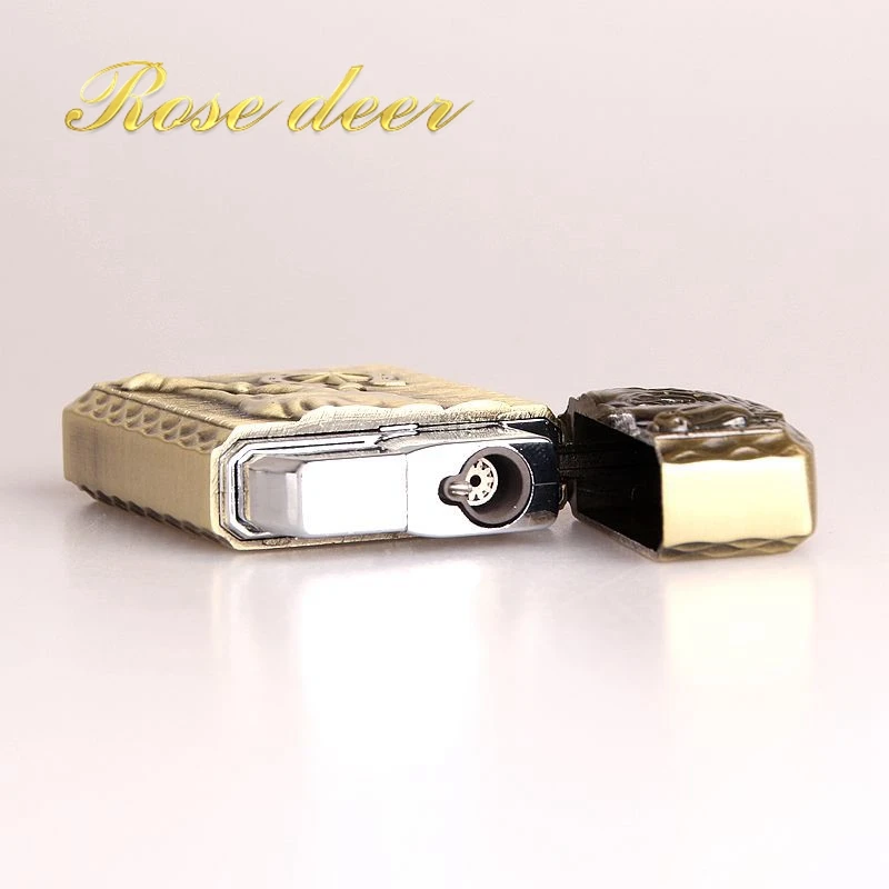 

2019New type Two flam Torch Turbo Lighter Blue Flame Electronic Lighter gas Lighter Butane Mini Cigar Cigarettes Lighters Gift