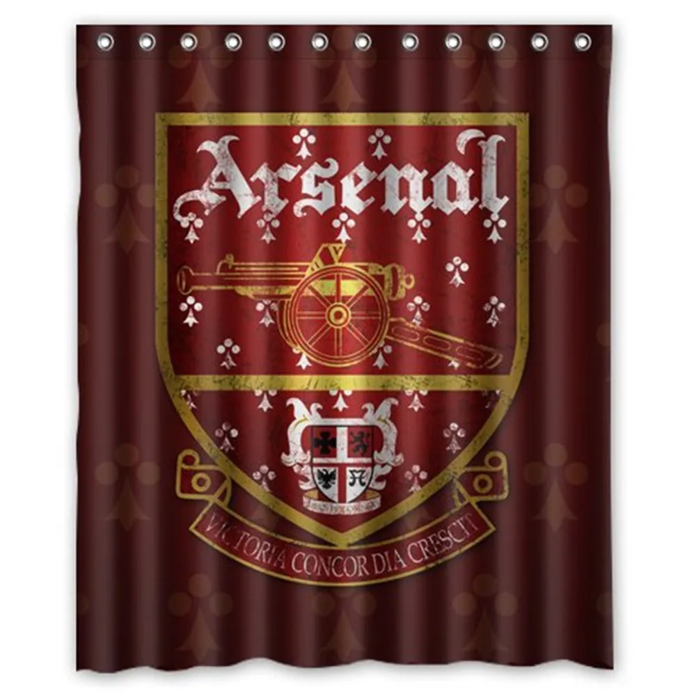 

Arsenal FC logo Shower Curtain