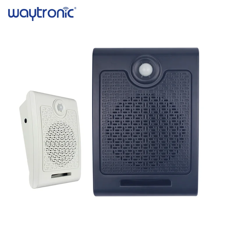 Wall Mount PIR Motion Sensor SD Card Audio Amplifier Speaker Big Power Scream Sound Box for Haunted House Halloween Sound Effect crow haunted house halloween wall tapestry