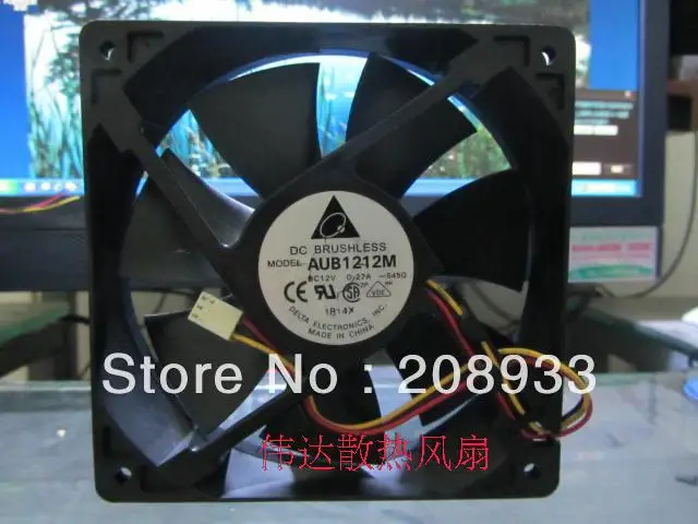 

For Original Delta 12025 DC 12V AUB1212M