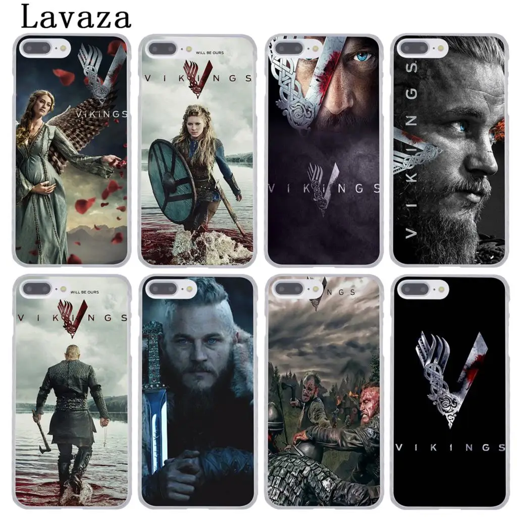 Твердый чехол для телефона Lavaza Ragnar Lothbrok Vikings iPhone XR X 11 Pro XS Max 7 8 6S 5 5S SE 4 10