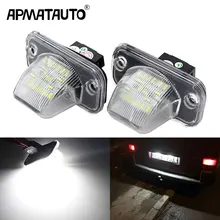 2 шт. CANbus светодиодный светильник номерного знака для VW Transporter T4/Caravelle MK4/Multivan Jetta Passat B5 B6 Combi Eurova