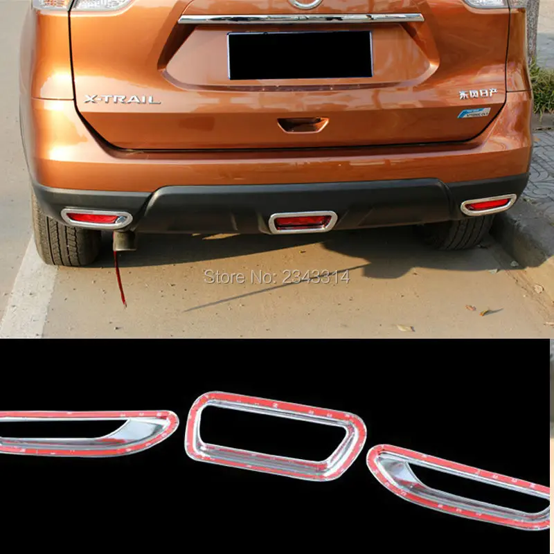 For 2014 2015 2016 Nissan Rogue X Trail T32 X Trial XTrail ABS Chrome