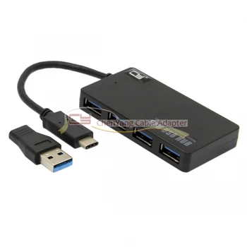 

USB 3.1 Type C USB-C to DC 20V 4.0 1.7mm Power Plug PD Emulator Trigger Charged Cable for Lap top Black