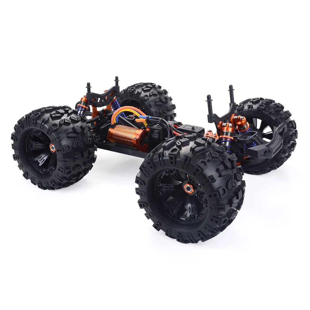 ZD Racing MT8 пирата 3 RC Monster Truck автомобильных 1/8 RTR регулируемый амортизатор 4-Каналы RC автомобиль 120A бесщеточный Водонепроницаемый ESC