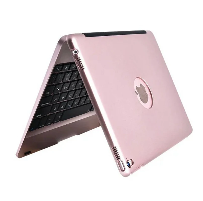 

Hot For Apple iPad 9.7 Wireless Bluetooth Keyboard Case Cover For iPad 5th / 6th / Air / Air 2 / Pro 9.7 Keyboard Case