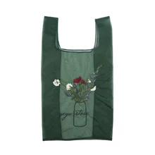 Вышивка сумка для покупок c цветком Большая вместительная Повседневная сумка Женская Роскошная брендовая Прозрачная Сумка из органзы новая Прямая поставка