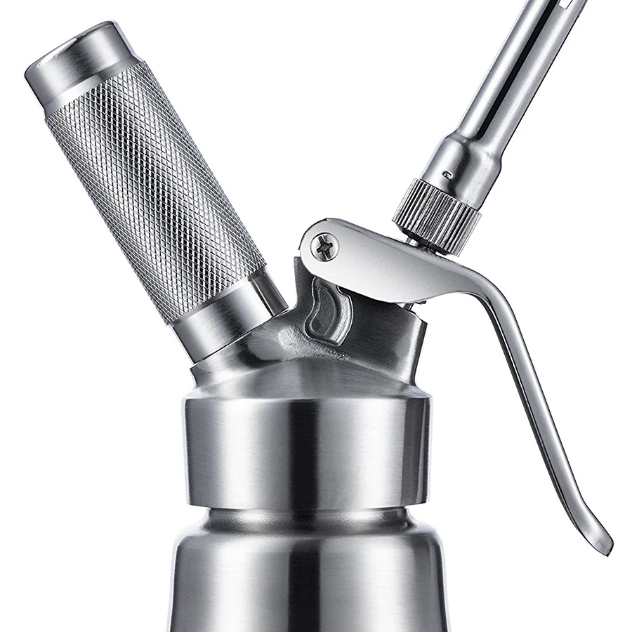 104644-2B6F31.Jpg Whipped Cream Dispenser Stainless Steel - Professional Whipped Cream Maker - Gourmet Cream Whipper - Large 500 & 1000ml