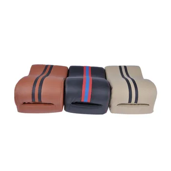 

Car Universal Armrest Box Mats Interior Pad Set PU Leather Top Liner Cover Decor