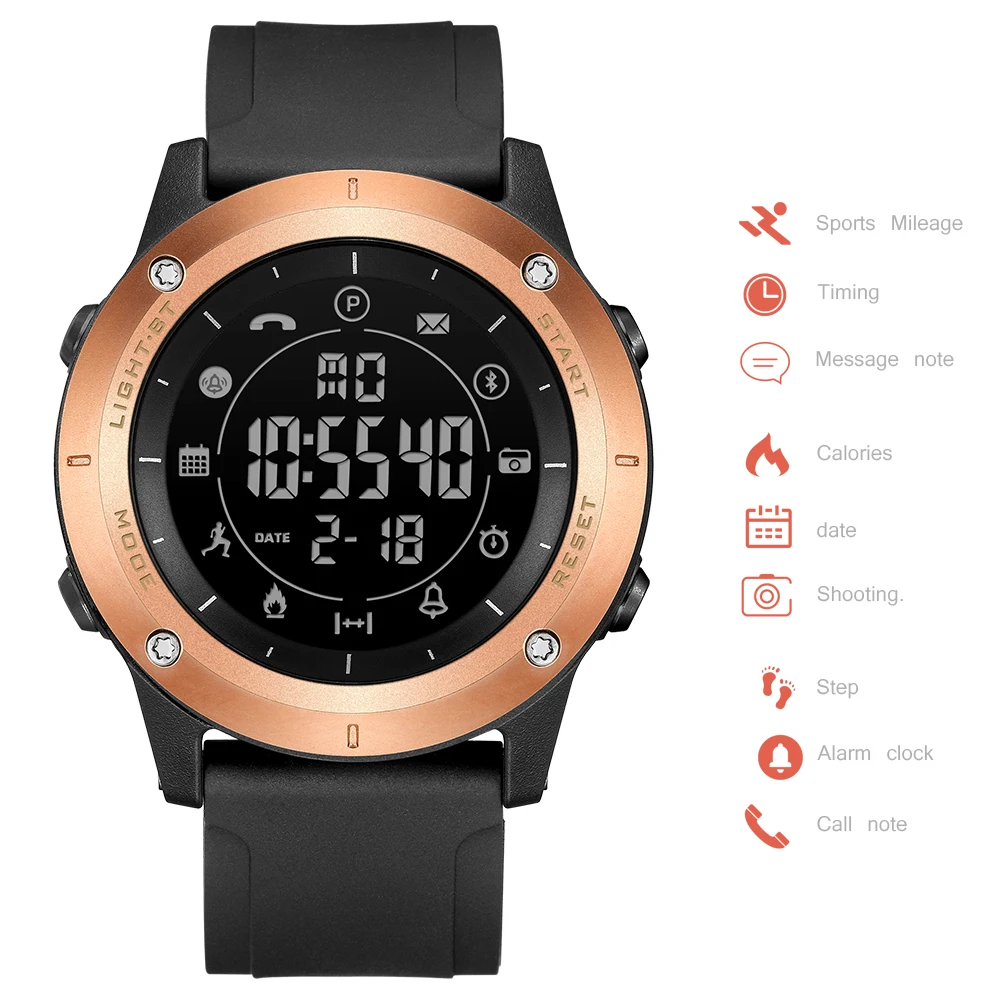 

2019 Smart Watches for Men Soprt Digital Watch Distance Step Counter READ Man Wristband 5011 Fashion Waterproof relogio