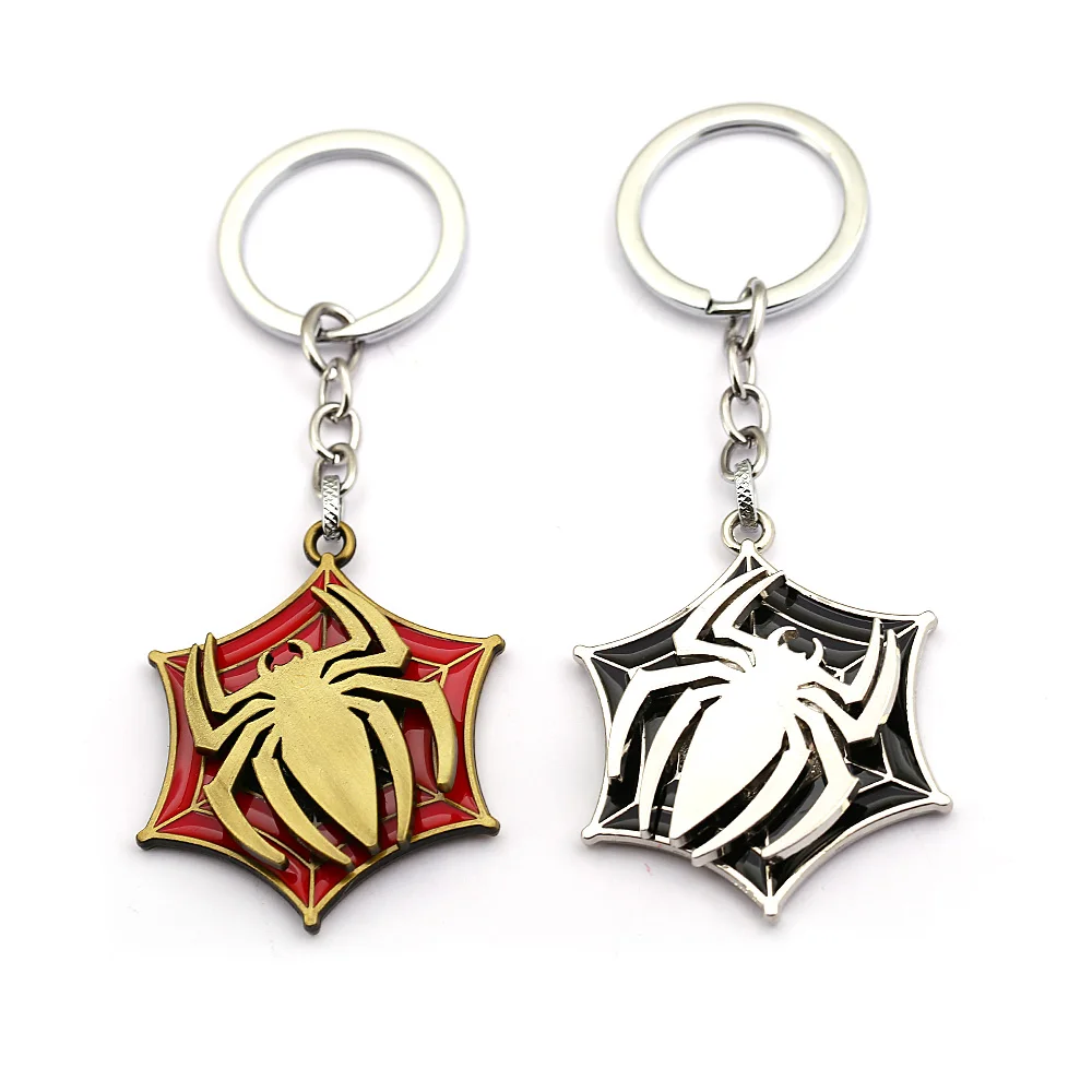 Aliexpress.com : Buy HSIC Super Hero Anime Spiderman Keychain Rotatable ...