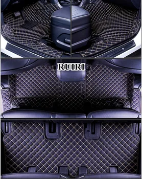 

Good quality! Special car floor mats for Hyundai Santa Fe 7 seats 2017-2013 durable rugs carpets for Santafe 2015,Free shipping