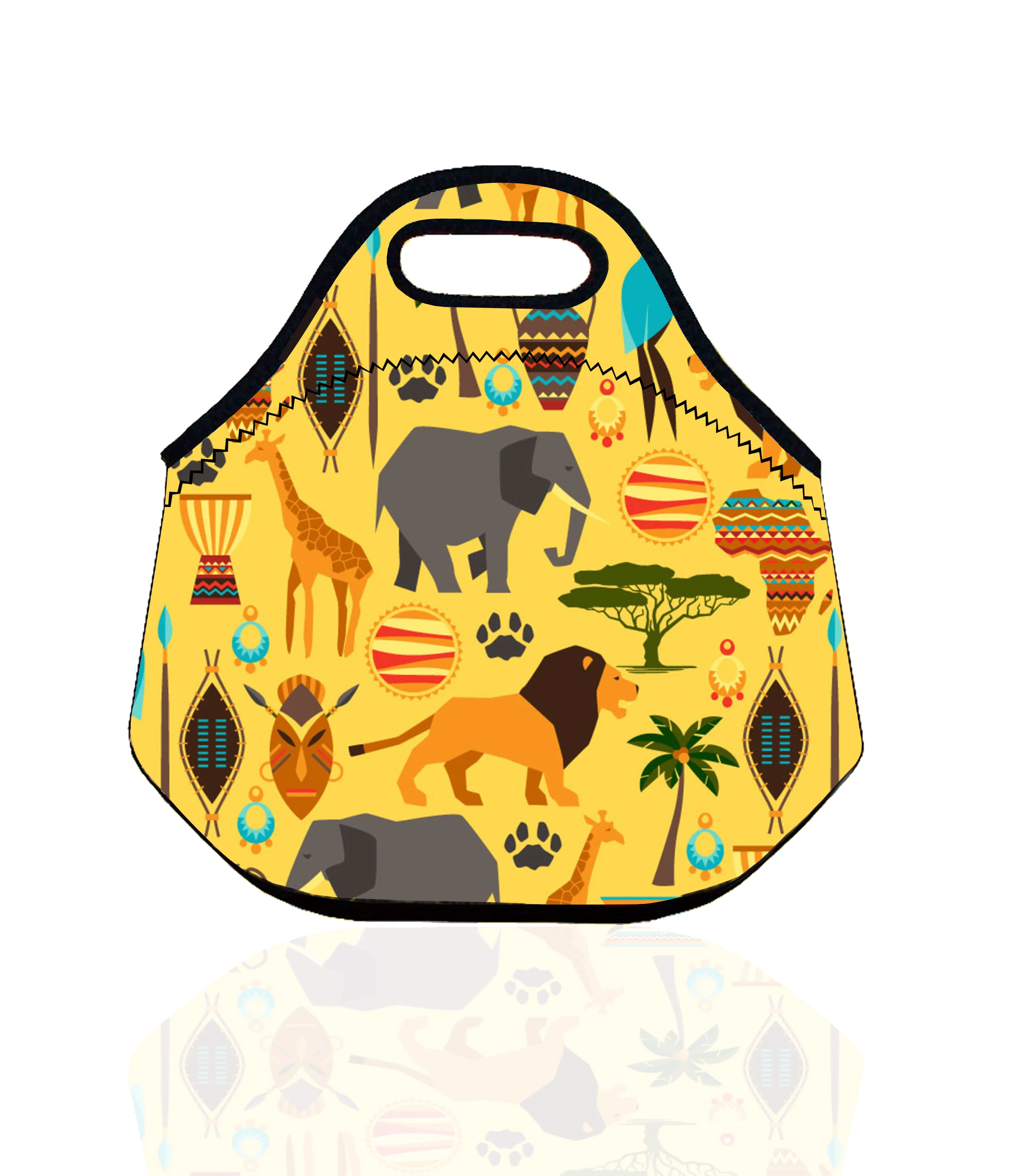 giraffe lunch bag