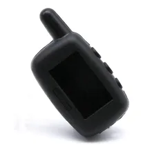 Caso Chave de Silicone para Starline A6 A9 A9 A8 A4 Duas Vias de Alarme de Carro LCD chaveiro Controle Remoto Capa de Silicone caso capa