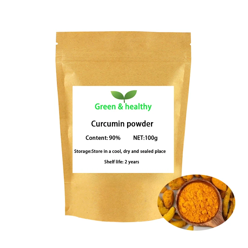 

Food Additive Organic 90% Curcumin Turmeric Pure Curcuma Root