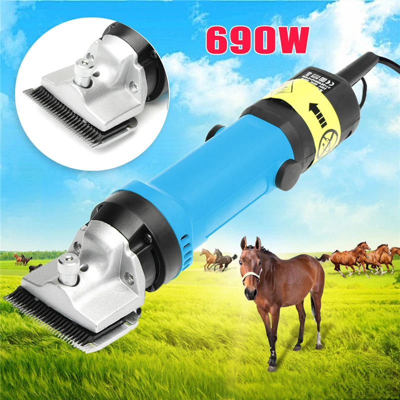 Doersupp 1 PC 110V/230V US Plug/AU Plug 690W Blue Electric Horse