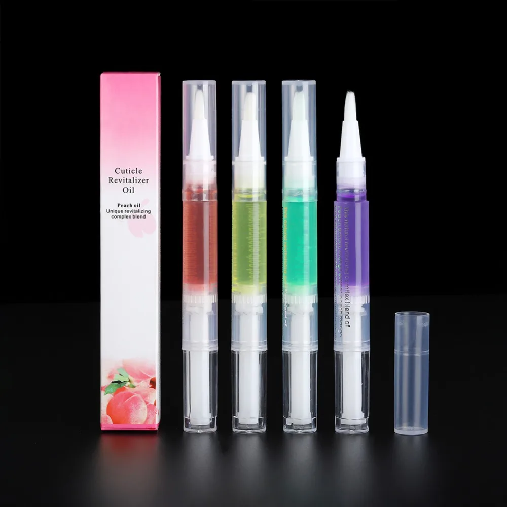 

1pcs New Cuticle Revitalizer Oil Fruits Nail Art Treatment Manicure Soften Pen Tool Nail Cuticle Oil For Nails Makeup