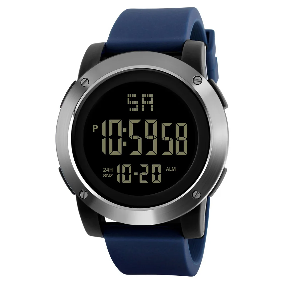 Bounabay спортивные часы для мужчин новая мода цифровые часы водонепроницаемые часы для женщин Reloj Hombre - Цвет: BS