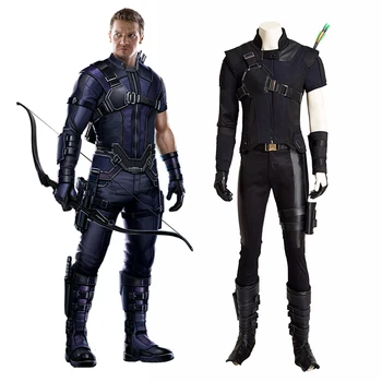 

Marvel Super Hero Captain America: Civil War Avengers Clinton Francis Barton Hawkeye Costume Cosplay Party Shoes Custom Made