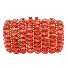 Роскошные женские свадебные прямоугольные свадебные клатчи с кристаллами вечерние сумки праздничные сумочки Сумка на выпускной бал с фабрики 88276