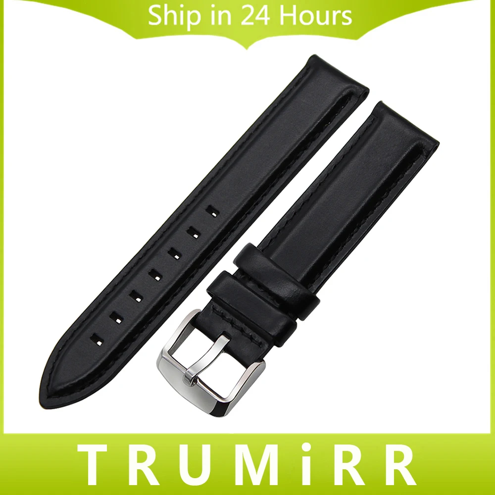 Top Layer Genuine Leather Watchband + Tool for Tissot 1853 Men Women