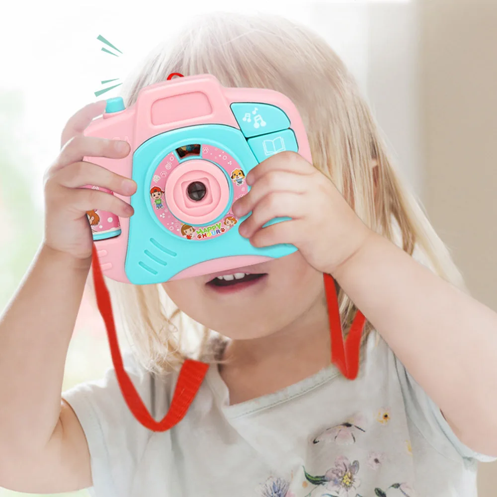 

Simulation Camera Toy Children Cartoon Projection Light Music Toy Early Education Puzzle Supplies Puzzle early education toy