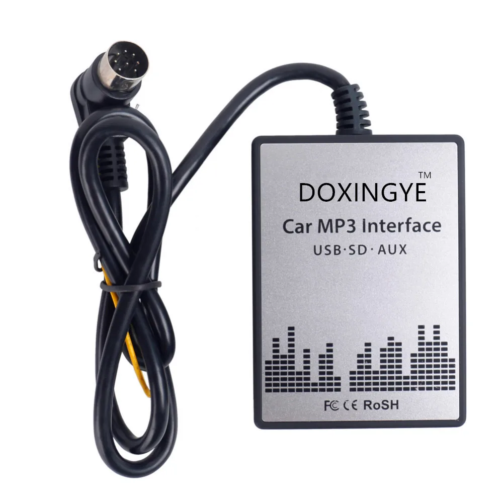 Doxingye, Автомобильный USB, SD AUX CD изменение адаптер цифровой музыки автомобилей Mp3 конвертер для Volvo hu-серия C70 S40/60/80 V70 Интерфейс