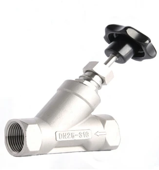 

2 1/2 inch 2/2 way Y type manually operated angle seat valve