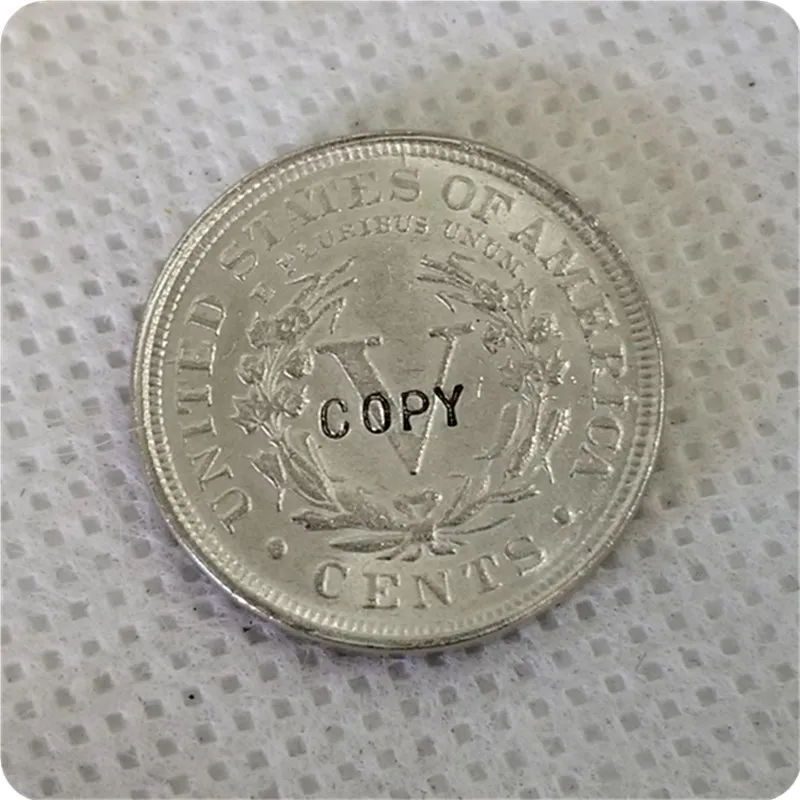 Копия копии 1895 Liberty Head V никель