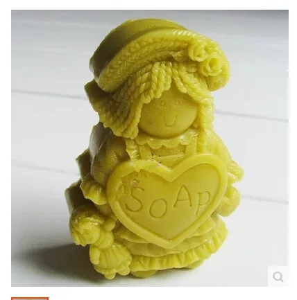 

Hot 3D Child /heart shape handmade soap mold animal candle molds silicon mould Chocolate Candy Moulds Form of Cake