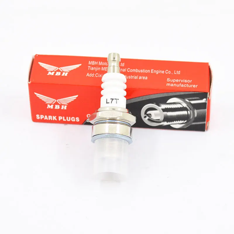 4pcslot High Quality Spark Plug L7T L7TC FOR 2 STROKE ATV MINI SUPER .