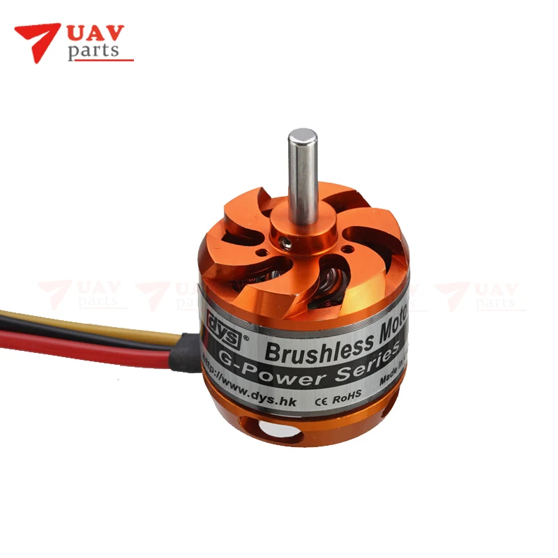 

DYS D3536 750KV Brushless Outrunner Motor with Long/Short Shaft for Hexacopter