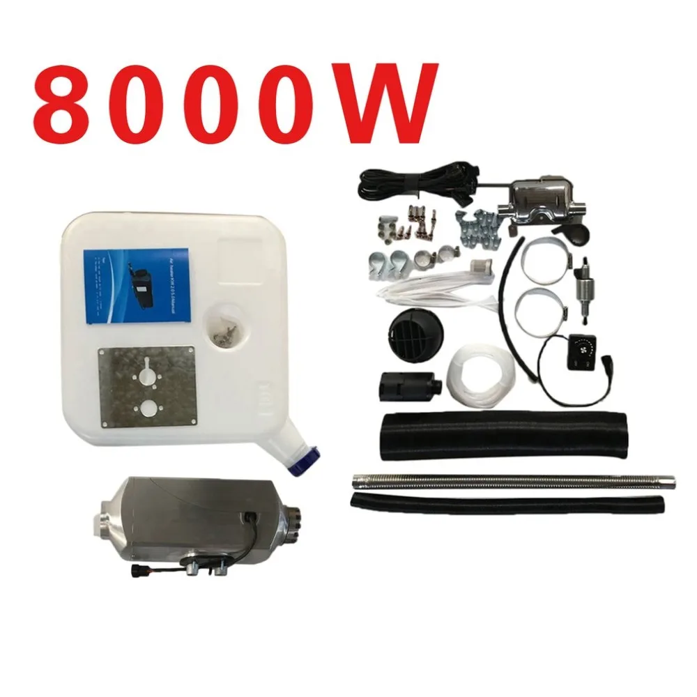 

8000W Single Hole/ Four holes Aluminum Alloy Heater Durable Silver Heater Switch With Silencer