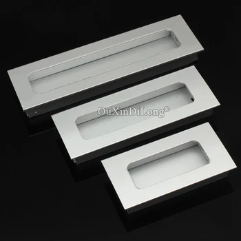

Brand New 2PCS European Recessed Furniture Sliding Door Handles Hidden Invisible Cupboard Wardrobe Cabinet Pulls Handles&Knobs