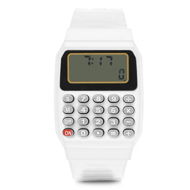 

Children's multifunctional watch fashion luxury brand design LED Watch Men Women silicone Electronic Digital sport wristwatch
