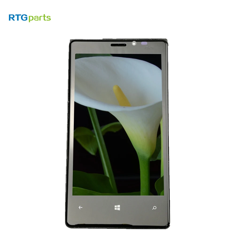

RTGparts IPS LCD Display + Touch Screen Digitizer Assembly For Nokia lumia 920 with Frame