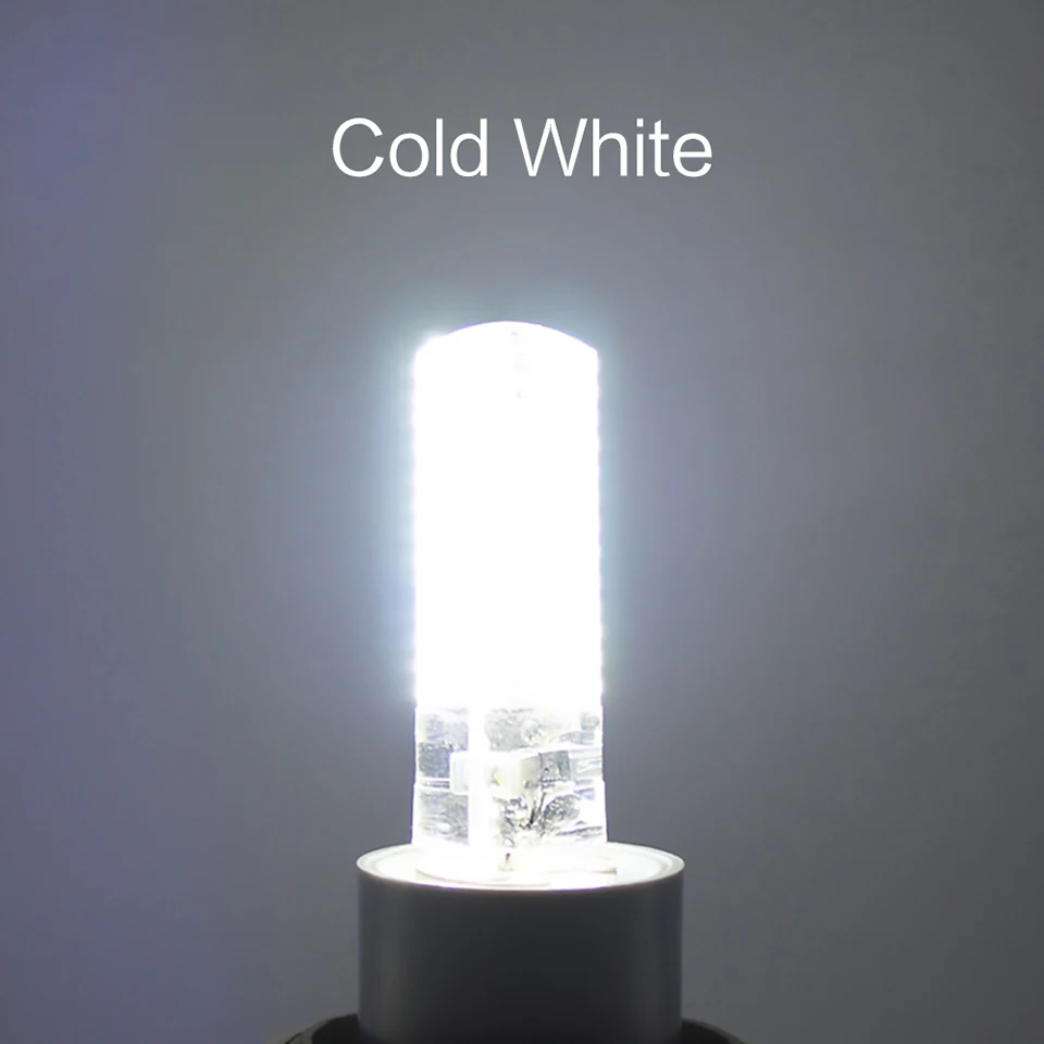 LKLTFX G9 G4 LED Lamp AC220V 3014 1W 2W 3W SMD 2835 Crystal Silicone Candle Led corn light bulb|Светодиодные лампы и трубки|
