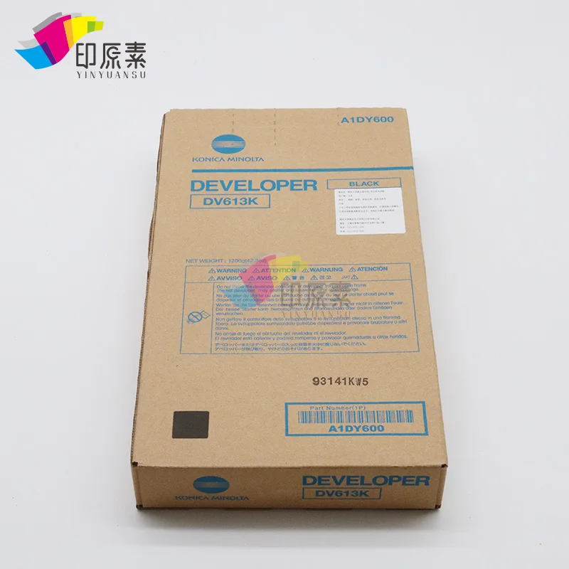 DV613 Оригинальный Новый разработчик K C M Y 4 вида цветов для Konica Minolta 8000 7000 6000 6500 6501