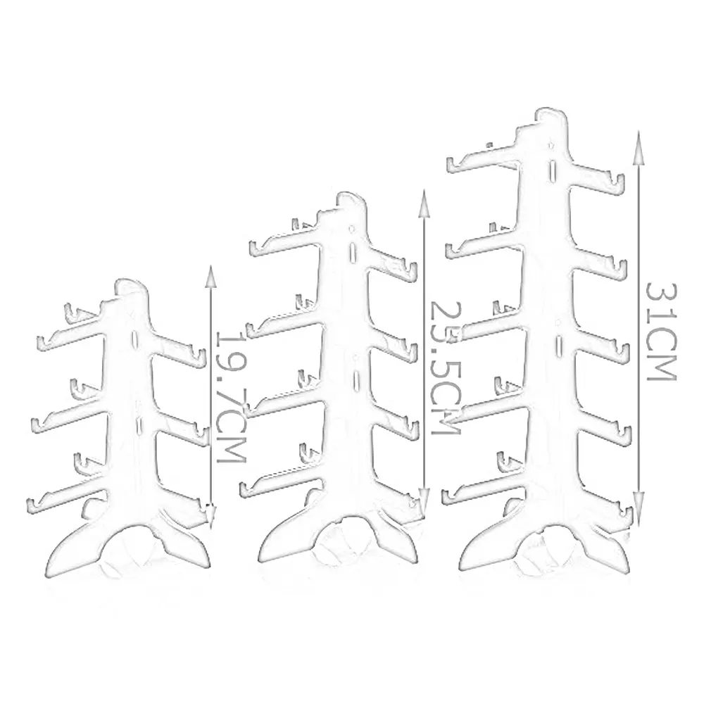 Новые 5 слоев Пластик Рамка подставка для солнцезащитных очков очки с разноцветными линзами счетчик Показать стойки держателя стойки