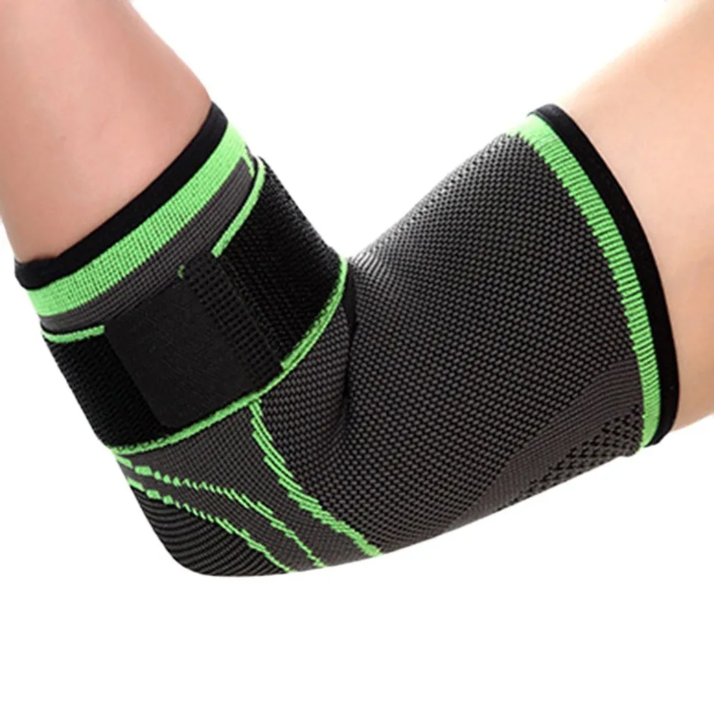 Buy 2018 Breathable Design Bandage Elbow Pads