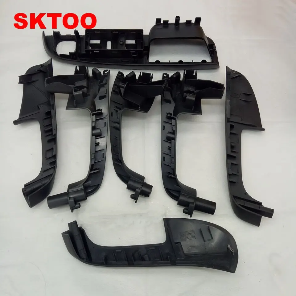 SKTOO 7 шт./компл. для VW Golf 5 GTI MK5 MK5 Jetta Sagitar HandleTop межкомнатных дверей качество Заводская цена внутренняя подлокотник