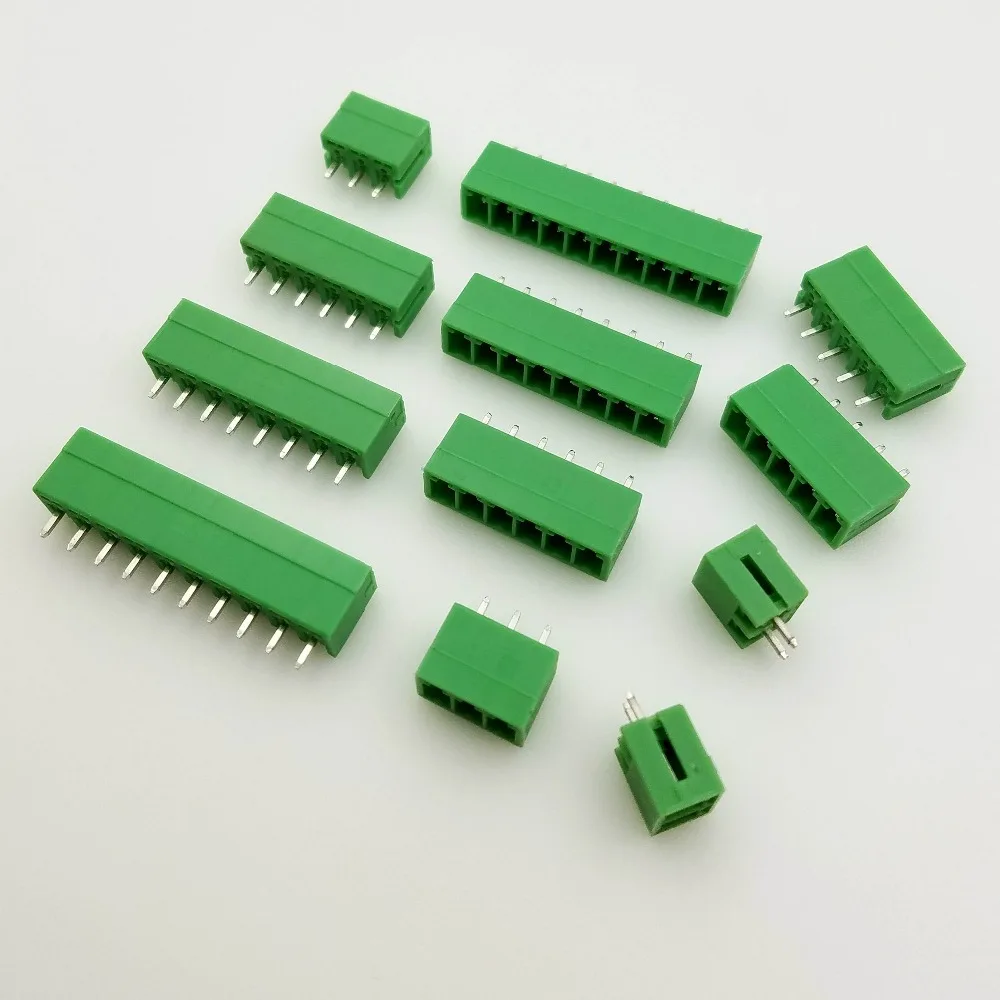 

100pcs female pitch 3.5MM 2P 3P 4P ~ 10P Pluggable PCB Terminal Block KF2EDG/KF2EDGK-3.5mm