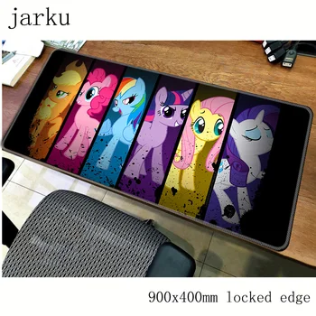

my little pony pad mouse computador gamer mause pad 900x400X2MM padmouse big HD print mousepad ergonomic gadget office desk mats