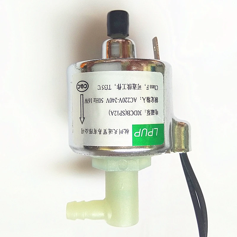 

Steam Mop solenoid pump Model 30DCB (SP12A) Power AC220-240V 50Hz Power 16W