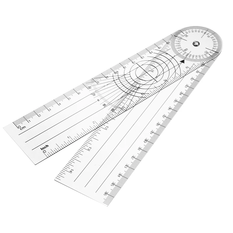 

360 Degree Measuring Tool Spinals Goniometer Protractors Userful Multi-Ruler Professional Goniometer Angle Medical Spinal Ruler
