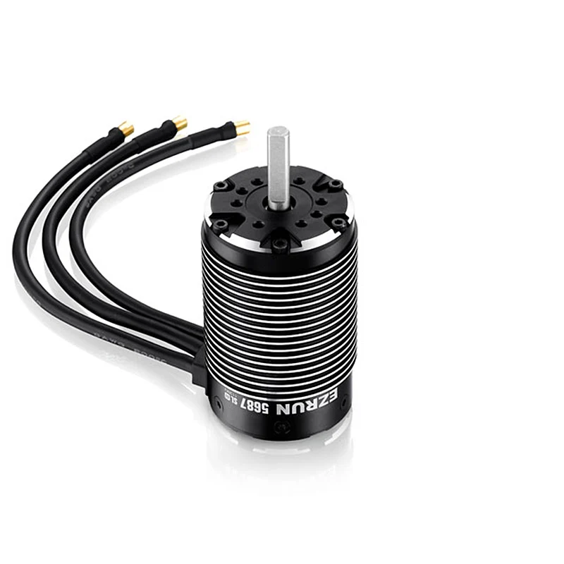 Встроенный датчик температуры HobbyWing EZRUN 5687SL 1100KV 3 8S 4 полюсный Бесщеточный